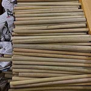 Pajitas de bambú naturales ecológicas, pajitas de cóctel desechables biodegradables - Product Image 1