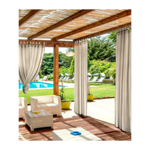 Tenda per Gazebo a Bretella 138x270h cm Idrorepellente Colore Corda - Product Image 1
