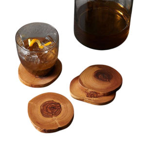 Posavasos de tablero de ajedrez de roble y nogal hechos a mano de calidad de lujo, manteles individuales para tazas de té, perfectos para comedor o mesa de centro a bajo precio - Product Image 6