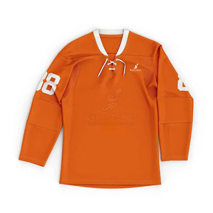 Jersey de equipo de tela de secado rápido de último diseño con impresión Jersey de hockey sobre hielo hecho a medida para la venta - Product Image 4