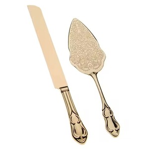 Juego de Cubiertos de Acero Inoxidable para Servir Pastel, Hecho a Mano, Ecológico y de Lujo, Cuchara y Cuchillo, Apto para Lavavajillas, para Bodas y Fiestas - Product Image 5