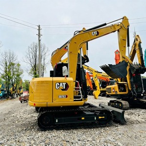 Excavadora Caterpillar 307E2 de 7 Toneladas, con Motor Turbo Cat C2.6, Alto Rendimiento, Compacta, Usada, Modelos 306, 307, 308 para Agricultura - Product Image 1