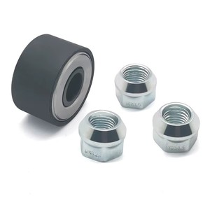 Kit d'installation <span class=keywords><strong>de</strong></span> goujons <span class=keywords><strong>de</strong></span> <span class=keywords><strong>roue</strong></span> universels 22800 avec 3 écrous hexagonaux pour moyeu, remplacement <span class=keywords><strong>de</strong></span> boulons <span class=keywords><strong>de</strong></span> moyeu, roulement rotatif pour une force sans effort - Product Image 1