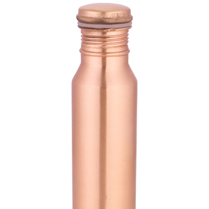 Botella de agua de cobre con forma curva, artículo para beber impreso, el mejor proveedor - Product Image 1