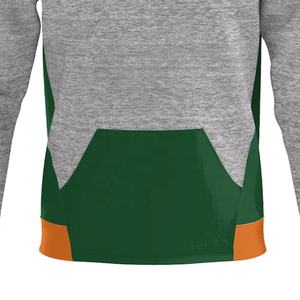 Sweats à capuche et sweatshirts surdimensionnés personnalisés de haute qualité pour hommes, grande taille sans ficelles, imprimé teint uni pour les universités de sororités - Product Image 4