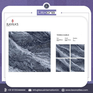 Meilleure qualité 600*600mm carrelage de sol en porcelaine haute brillance entièrement poli émaillé style moderne pour salon 5mm d'épaisseur - Product Image 5