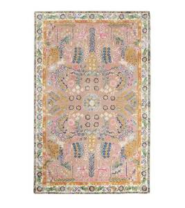 Couleur unie 100% tapis en laine noué à la main Texture douce Design saisissant ensembles de tapis lavables résistants aux taches rembourrés modernes - Product Image 1