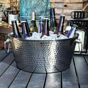 Elegantes Cubetas Grandes de Acero Inoxidable para Bebidas, Cubetas de Hielo Elegantes para Fiestas Familiares y Empresariales para Servir Champán - Product Image 2