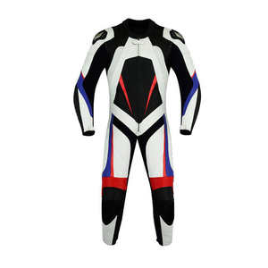 Combinaison de moto en cuir authentique pour homme 2026, équipement de course de haute qualité, design de protection - Product Image 1