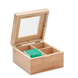 Campo Tea's Sustainable <b>Bamboo</b> Food Storage and <b>Container</b> Box Merchandising - Product Image 4