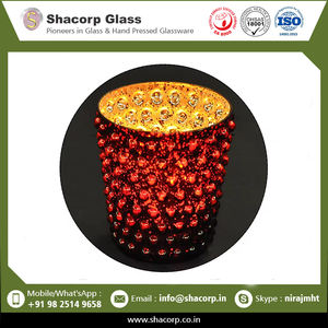 Home New Design Private Label <b>Large</b> Glass <b>Candle</b> Available at Attractive Color - Product Image 2