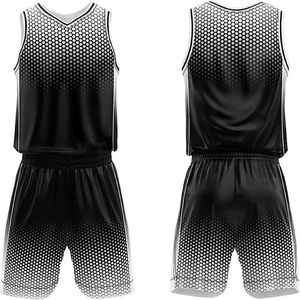 Maillot de basket-ball brodé personnalisé de haute qualité pour hommes et maillot de basket-ball personnalisé en polyester 100% - Product Image 5