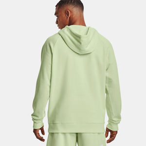 Venta al por mayor 100% algodón hombres pulóver sudaderas con capucha personalizado impreso y bordado sólido invierno patrón sudaderas - Product Image 2