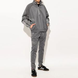 Chándal cortavientos de nailon Original 100% para hombre, logotipo personalizado, ajustado, estilo de gimnasio, técnica impresa, venta al por mayor, precio barato, Invierno - Product Image 2