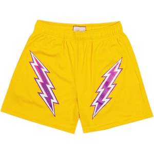 Pantalones cortos deportivos americanos de verano con logotipo personalizado, pantalones cortos de malla transpirables para hombre, pantalones cortos de playa - Product Image 3