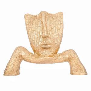 Escultura de Arte de aluminio moderna y ligera diseñada para facilitar el envío e instalación internacional sin complicaciones - Product Image 1