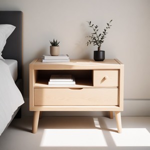 โต๊ะข้างเตียงทำจากไม้ธรรมชาติหรูหราออกแบบได้เองผู้ผลิตเฟอร์นิเจอร์ภายในบ้านจากอินเดีย - Product Image 4