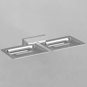 Porte-savon double en acier inoxydable et laiton portable plus doux-Support mural étanche pour hôtel et école de bonne qualité - Product Image 1