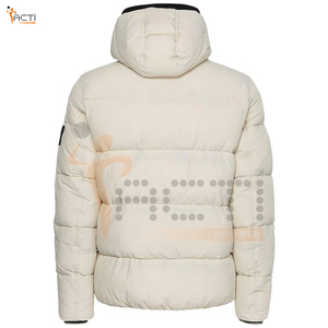 Chaqueta acolchada para hombre de moda de alta calidad para exteriores, nueva chaqueta acolchada cálida en blanco para hombre con estilo, Invierno - Product Image 2