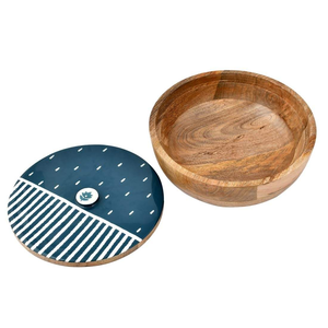 Caja de Especias de Madera con Frascos Extraíbles, Elegante Caja de Especias de Madera para Regalos y Uso Doméstico a Bajo Precio desde India - Product Image 2