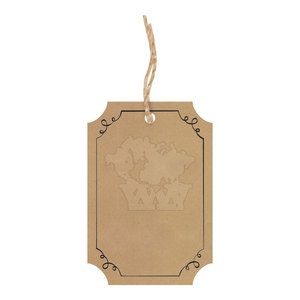 Chất lượng cao tùy chỉnh sang trọng tái chế không thấm nước treo tag thẻ giấy với dịch vụ OEM cho túi xách may mặc Giày - Product Image 2