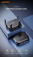 COMFAST CF-WR632AX nouveau produit double bande AX3000 WiFi6 routeur de réseau maillé 5G Mini pare-feu Portable 4 antennes pour un usage domestique