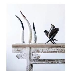 Décor de table en corne de buffle avec détails en agate pour style bohème - Product Image 5