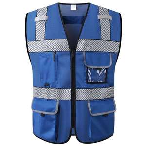 Chaleco de Seguridad Personalizado de Alta Visibilidad y Transpirable para Hombre, con Franja Reflectante, Impermeable - Product Image 1