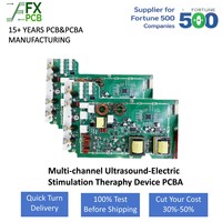 Servicio de Fabricación de PCBA Electrónicas, Ensamblaje de PCB de Cobre Pesado para Dispositivos de Terapia de Electroestimulación Ultrasónica Multicanal