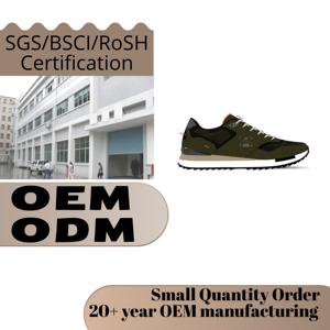 Chaussures de sport personnalisables pour hommes et femmes, chaussures décontractées, élégantes, respirantes, en maille Fly-knit, dessus en PU - Product Image 2