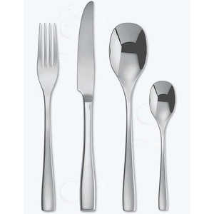 Vente en gros de couverts en argent de qualité supérieure Argenterie à manche épais Ensemble de couverts en acier inoxydable cuillère couteau fourchette pour hôtel usage domestique - Product Image 6