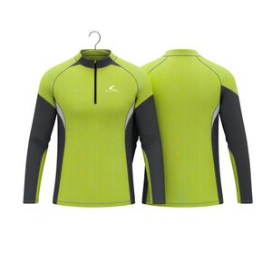 Usine directe mélange personnalisé 1/4 quart de fermeture éclair vêtements gaéliques pour hommes GAA Hurling demi-zip haut couche intermédiaire LGFA haut - Product Image 2