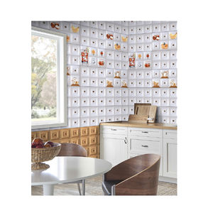 300x450mm/30x45 cm superficie esmaltada doble carga cerámica cocina pared azulejos interior piso pared azulejos - Product Image 1