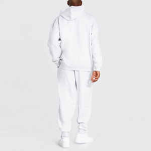 Survêtements surdimensionnés à manches longues personnalisés pour hommes pour l'hiver Ensemble respirant avec col à capuche Technique imprimée Marque privée - Product Image 2