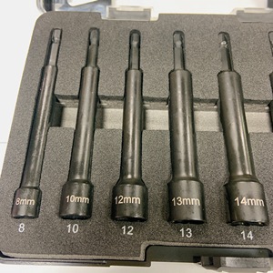 9PCS Extra Deep <b>Socket</b> Nut Setter 110L 8-<b>19MM</b> Packed in Box - Product Image 3