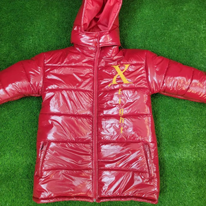 แจ็กเก็ตทรงพองสำหรับชายและหญิงผ้าแคนวาสปักโลโก้ได้ตามต้องการสไตล์วินเทจ - Product Image 1