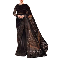 Nouvelle Collection Été : Saree de Mariée Florale Tendance de Haute Qualité pour Femme, Sans Plis, Réversible, Idéal Soirées – Meilleures Ventes