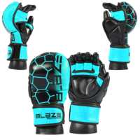 Gants de boxe thaïlandaise professionnels pour combat en cage MMA, en cuir synthétique, séchage rapide, évacuation de l'humidité, entraînement en extérieur