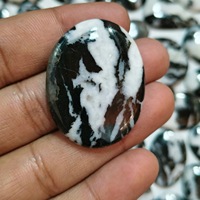Pierre précieuse naturelle de qualité AAA, turquoise buffle blanc, cabochon, pierre brute pour la fabrication de bijoux, formes et tailles variées.