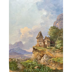 Dipinti ad olio su tela dipinti a mano 36x24 pollici 100% arte originale - Product Image 5