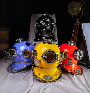 Casco DE BUCEO Decoración para el hogar Merchant Navy Gift Casco DE BUCEO ANTIGUO de gran calidad - Product Image 1