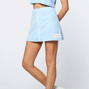 ชุดกระโปรงโปโลของผู้หญิงผ้าฝ้ายคุณภาพสูงมีสไตล์ระบายอากาศสำหรับชุดลำลองที่มีรอบเอวตามธรรมชาติ - Product Image 3