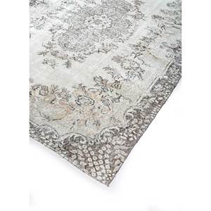 Vintage Hand Knotted <b>Wool</b> Rug Beige <b>Brown</b> Medallion Abstract Rectangle Pattern for Home Handmade for Living Hallway-Pae-2187 - Product Image 2