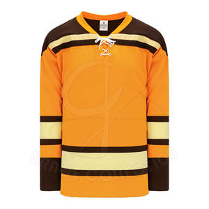 Jersey de Hockey sobre Hielo Transpirable 100% Poliéster, Fabricación Pakistaní, con Parches Personalizados y Diseño Liso - Product Image 3