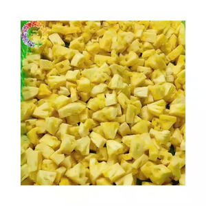 Venta al por mayor de dados de piña congelada, corte de Vietnam, stock listo, dados de piña congelada, corte IQF - Product Image 5