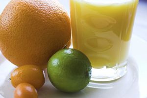 Polvo de Calamansi Natural Sin Azúcar, Polvo de Kumquat Verde, Material 100% Natural ANGLE - Product Image 3
