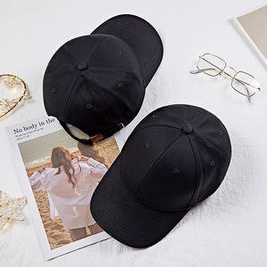 Gorra deportiva de algodón 100% de alta calidad con logotipo personalizado, gorra de béisbol bordada en azul marino, estilo deportivo bordado a mano - Product Image 2