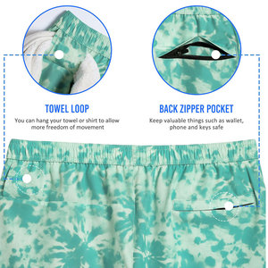 High Quality Men's Gym Running Shorts Custom Design Solid Pattern Private Label Quick-Drying Breathable <b>Polyester</b> Custom Logo - Product Image 4