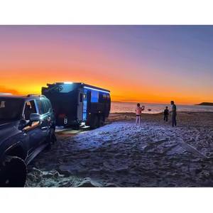 Caravana con estándares australianos, caravanas familiares portátiles, capacidad moderna para dormir para 4 personas - Product Image 2