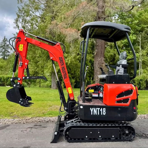 ENVÍO GRATIS AGT YNT18 EPA CE Motor 1,2 Ton 13.5KW mini excavadora Eaton Cilindro hidráulico Núcleo Motor Bomba Caja de cambios Engranaje PLC - Product Image 1